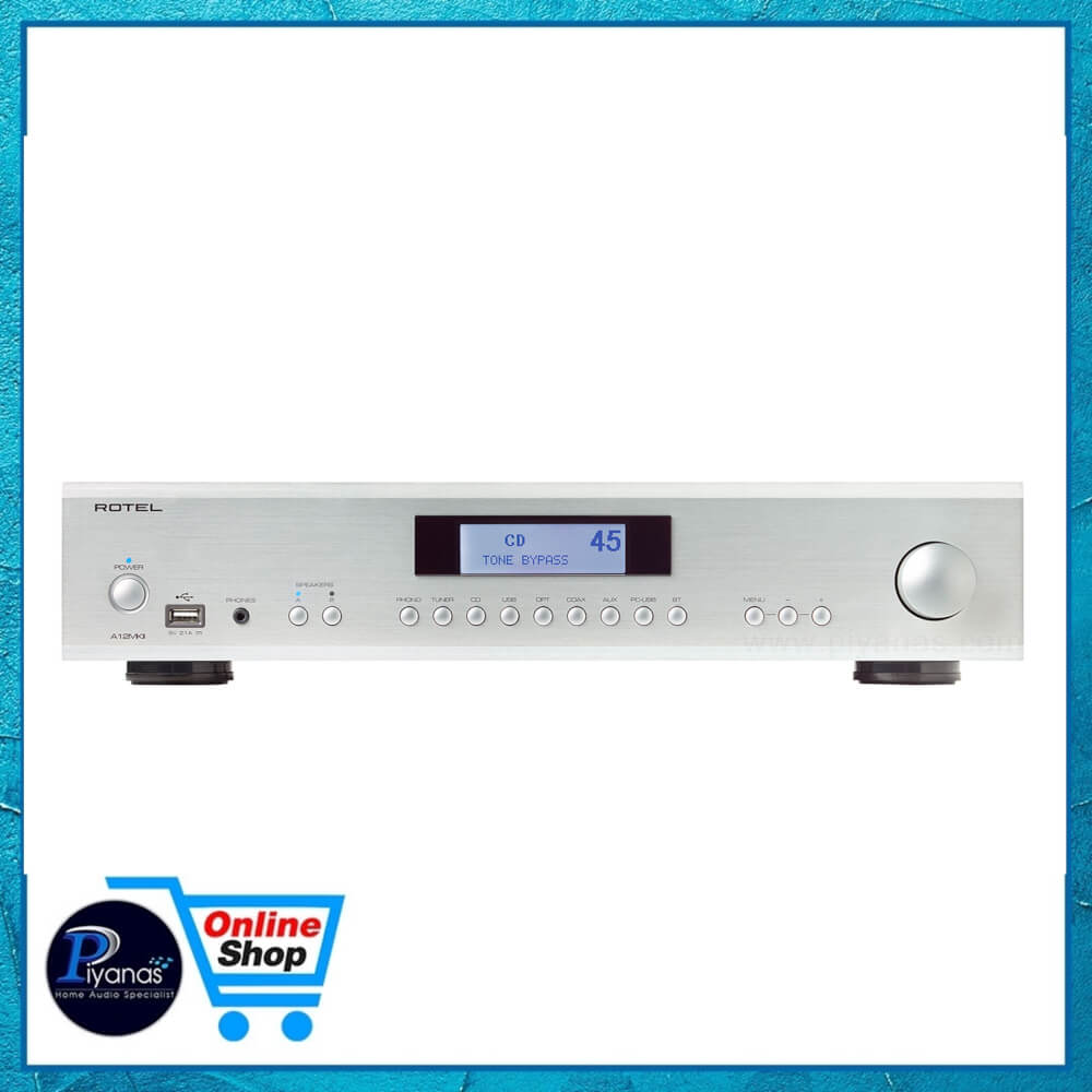 อินทิเกรตแอมป์ ROTEL : A-12 MKII (SILVER)